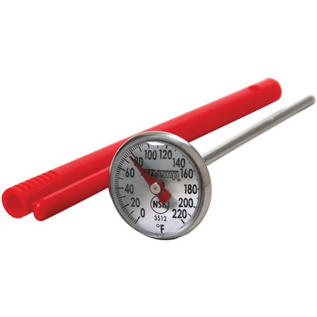 TAYLOR PRECISION PRODUCTS Instant-Read 1" Dial Thermometer 3512